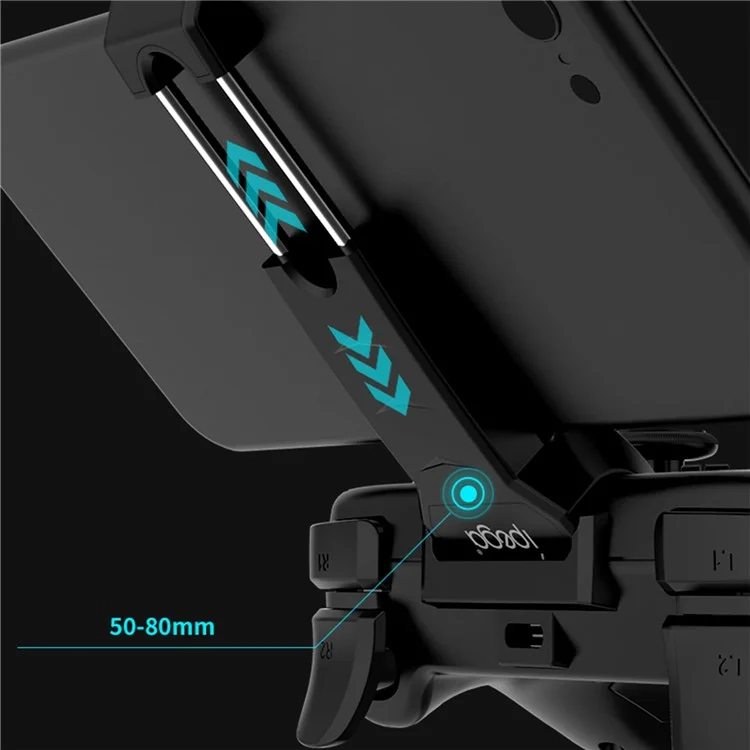 IPEGA PG-9233 Android 8-Pin Cell Phone Bluetooth Wireless Game Controller für Nintendo Switch
