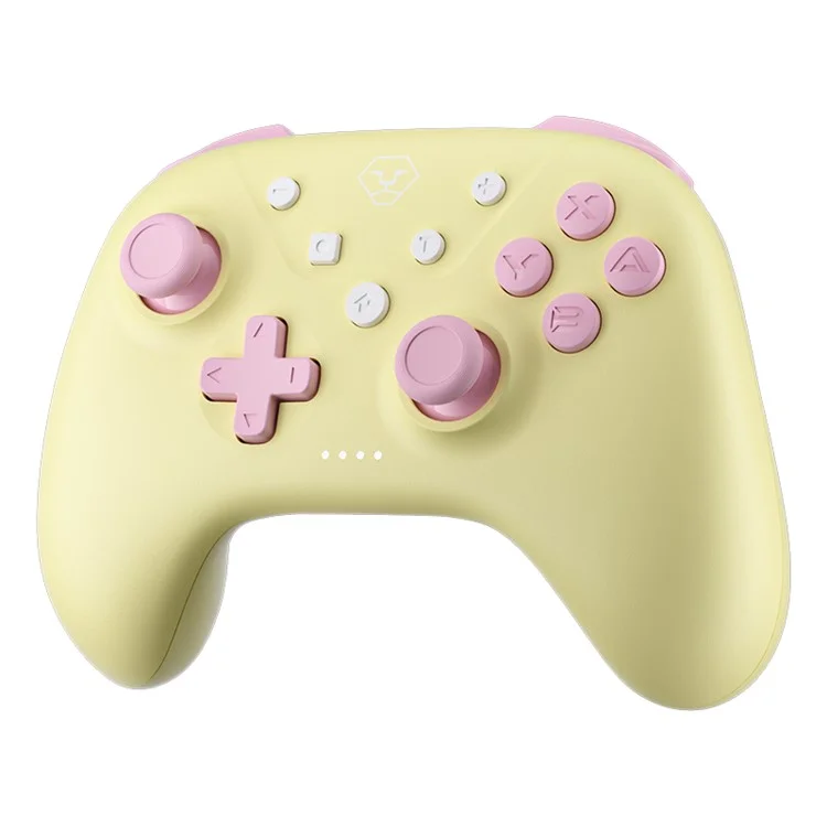 AOLION ALNS2288 600mAh Wireless Controller for Nintendo Switch with Wake-up Turbo Vibration - Yellow
