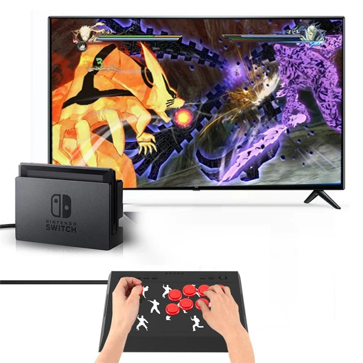 JYS Arcade Combat Stick Joystick Игровой Контроллер Для ПК X-Input / Nintendo Switch