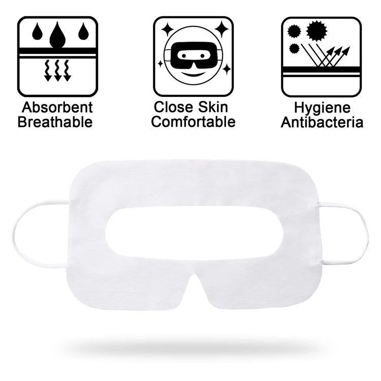 Para PICO 4 / Neo 3 / Oculus Quest 2 Máscara facial desechable de tela no tejida para auriculares VR (100 UNIDADES)
