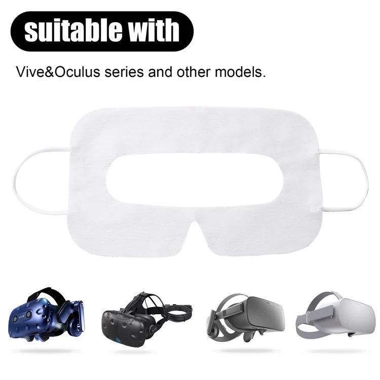 Para PICO 4 / Neo 3 / Oculus Quest 2 Máscara facial desechable de tela no tejida para auriculares VR (100 UNIDADES)
