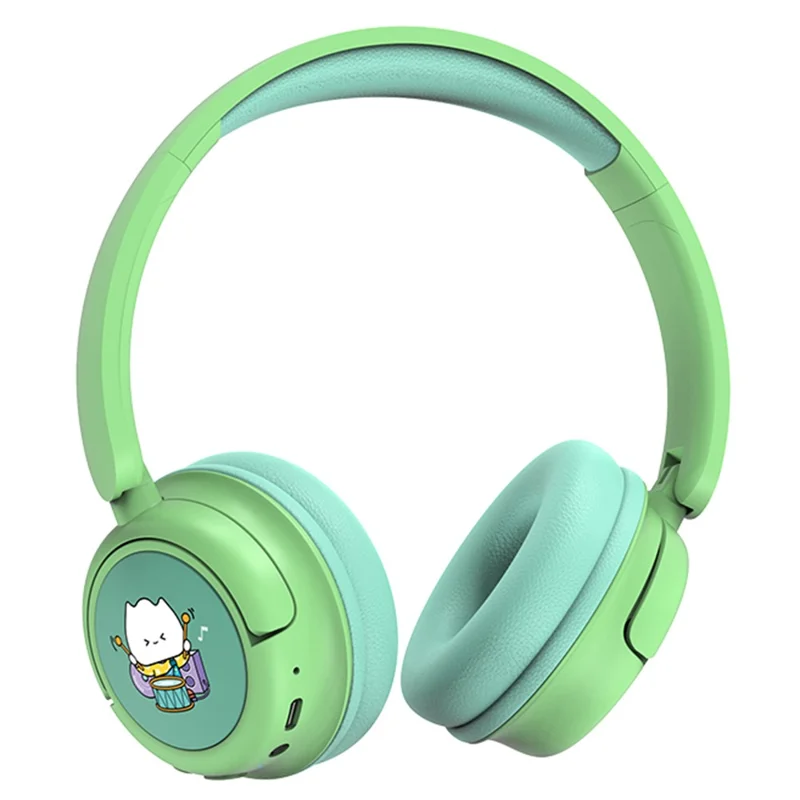 Casque Bluetooth sans fil pour enfants WIWU KTD-2 Over-ear - Vert