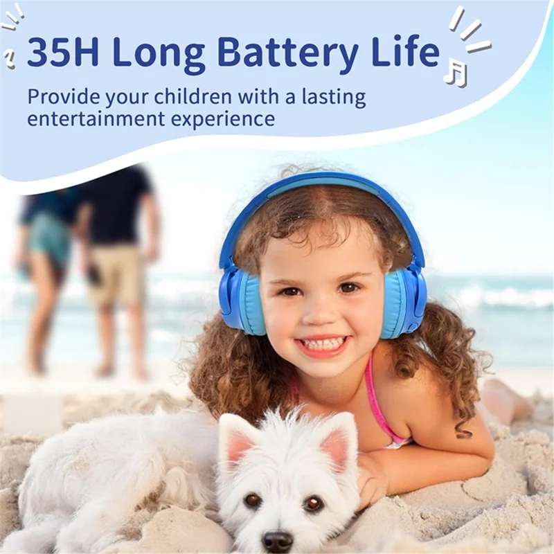 Casque Bluetooth sans fil pour enfants WIWU KTD-2 Over-ear - Vert