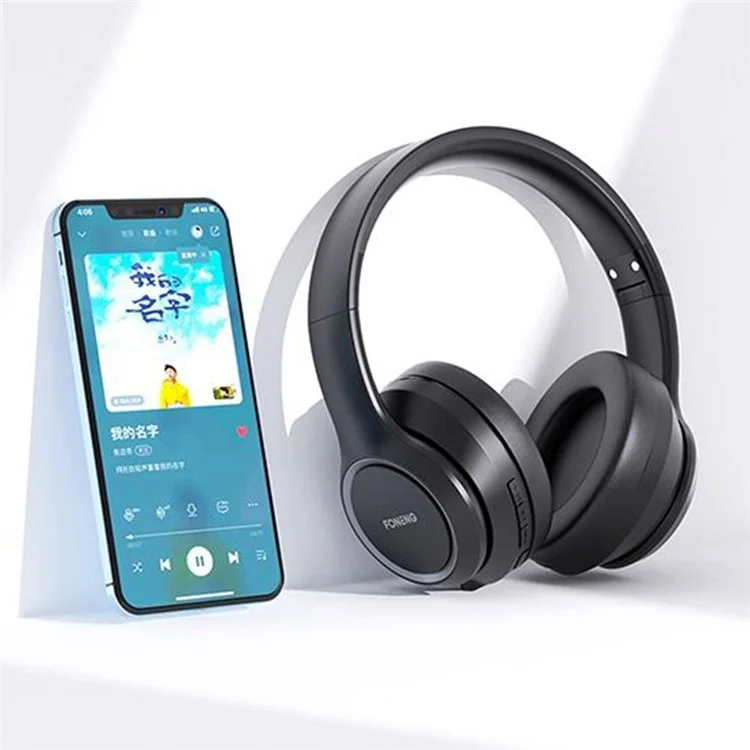 FONENG BL50 Беспроводная Bluetooth-стереогарнитура с наушниками Over-Ear для игр и музыки