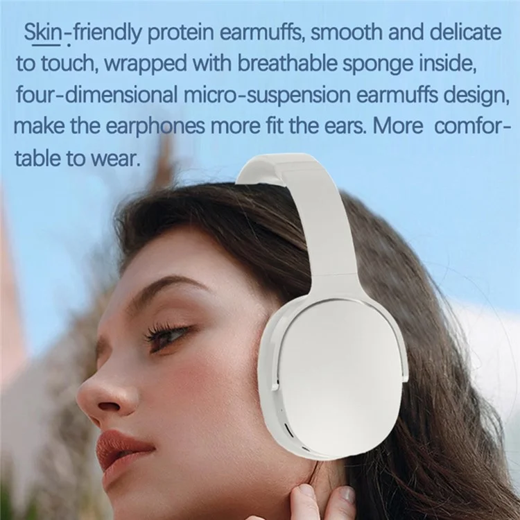 Беспроводные Bluetooth-наушники для игр VJE907 с наушниками, обеспечивающие мощный бас-звук - Черный