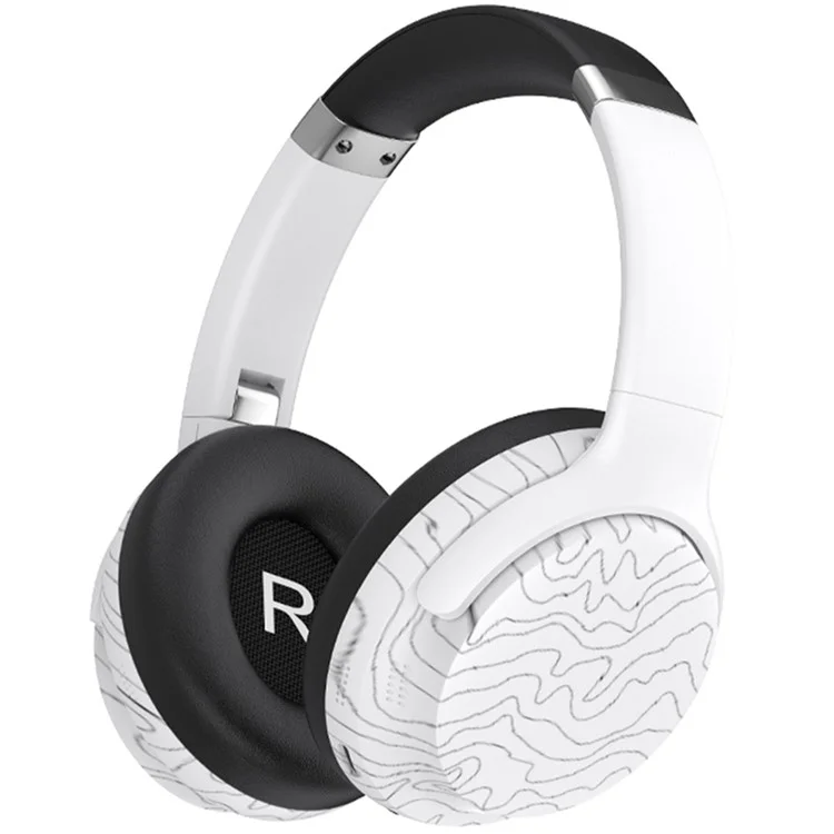 VJE906 Wireless Bluetooth-compatible Gaming Headset Sports Earphone Headphone with Multiple Music Effects - White