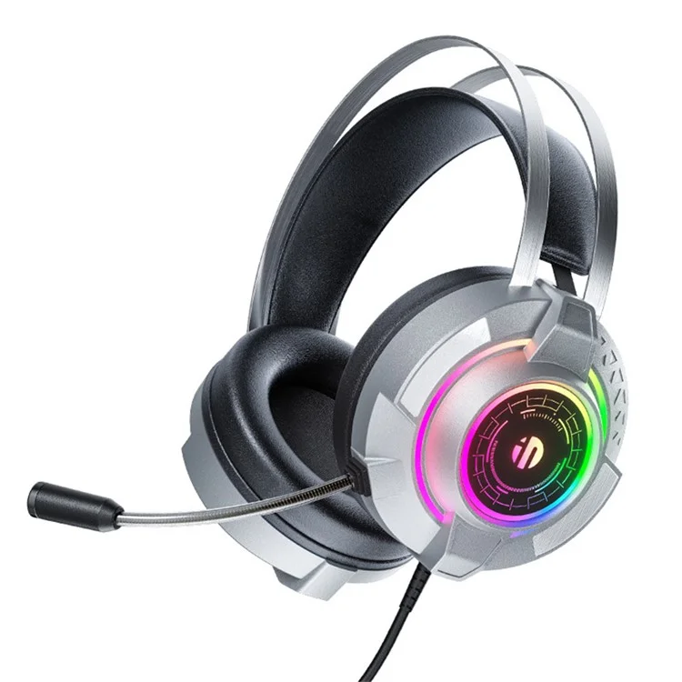 INPHIC G2 USB Wired Headphone Gaming Headset with Microphone RGB Backlight for PC Computer