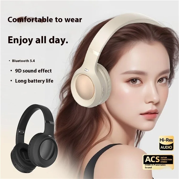 CR-7 Bluetooth-headset Verkabelt / Faltbare Over-ear-kopfhörer Für Den Dual-modus Mit Doppelmodus - Nackt