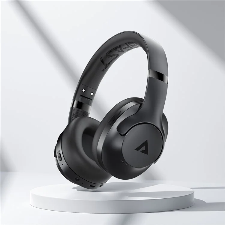 Casque sans fil Acefast H4 avec suppression active du bruit et son Hi-Fi - Noir