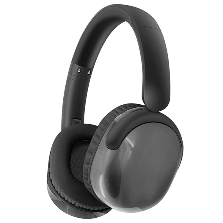 AKZ 29 Over-Ear Bluetooth-compatible Headphone Foldable Stereo Music Wireless / AUX Wired Headset - Black