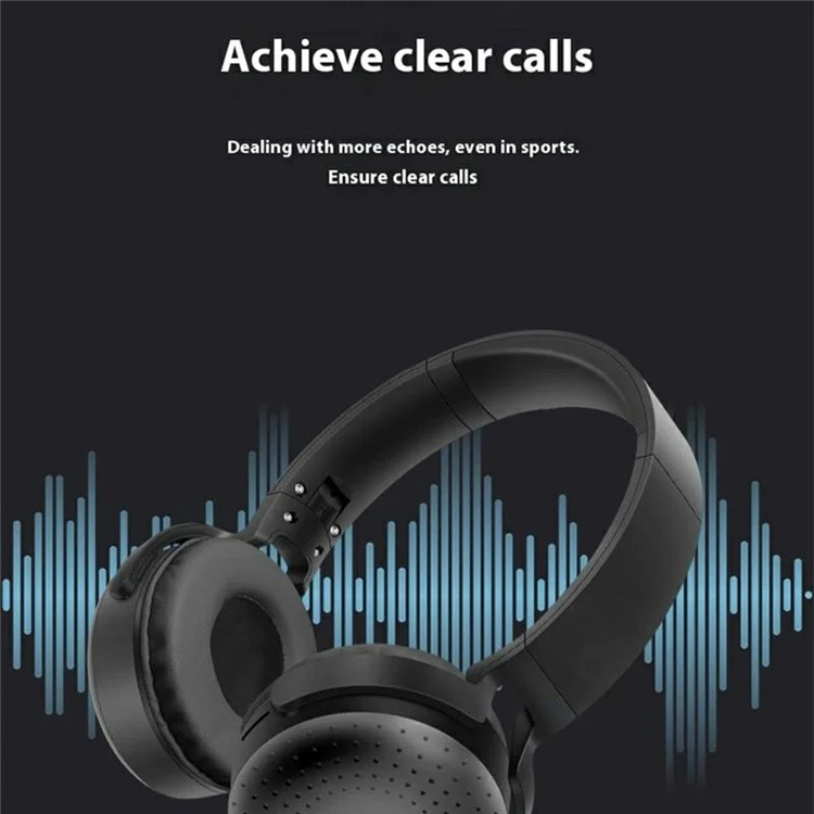 AKZ-M10 Over-Ear Bluetooth-compatible Headphone Foldable Power Bank Function Wireless Headset - Silver