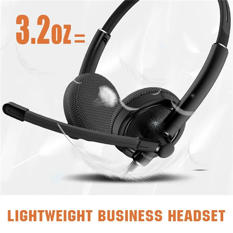 NUBWO HW01 USB Wired Headphone Calls Gaming Headset with Rotatable Microphone