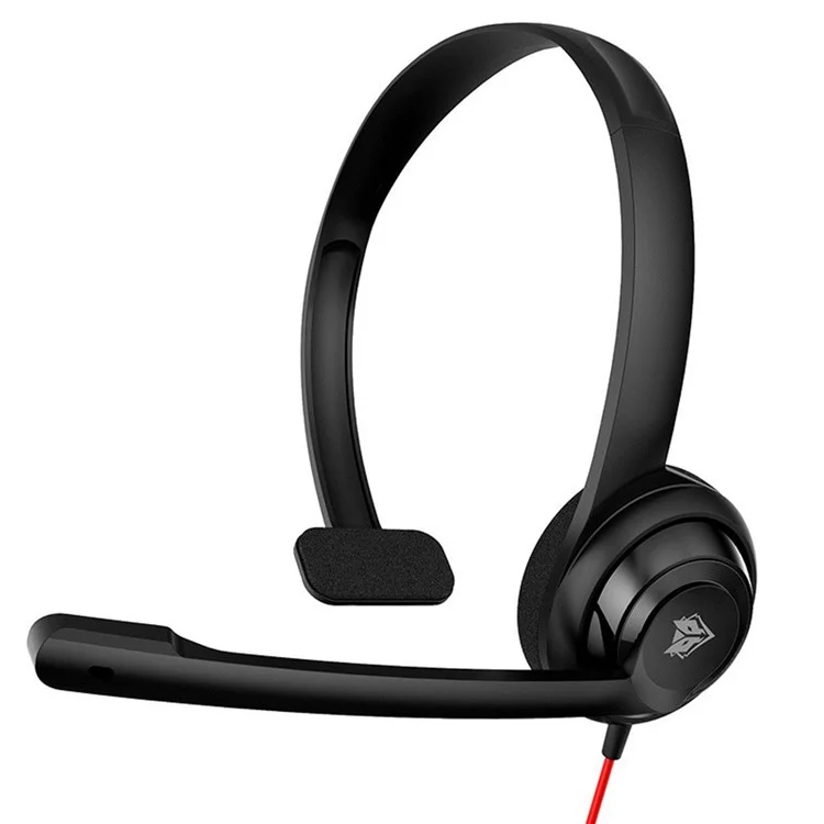 NUBWO HW02 Cuffia monoauricolare cablata USB+3,5 mm leggera per chiamate in ufficio