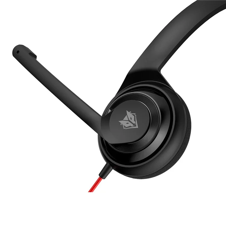 NUBWO HW02 USB+3,5 мм проводная гарнитура для офисных звонков, легкая, для компьютера - черная