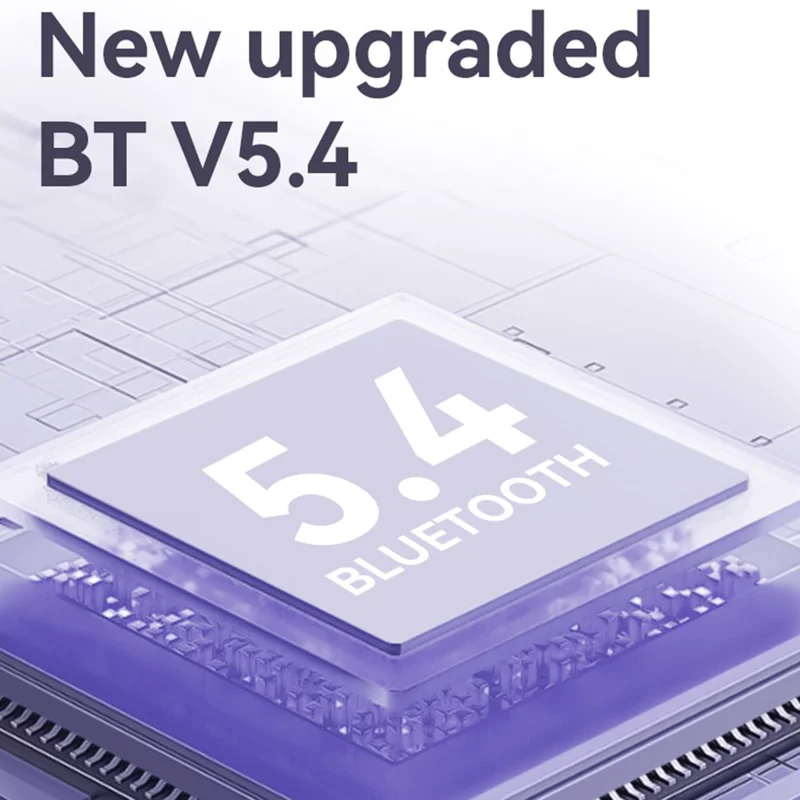 EL-GT3 Bluetooth-compatible Headphones ANC Noise Cancelling Over Ear Wireless Headset with 2.4G Receiver - Beige