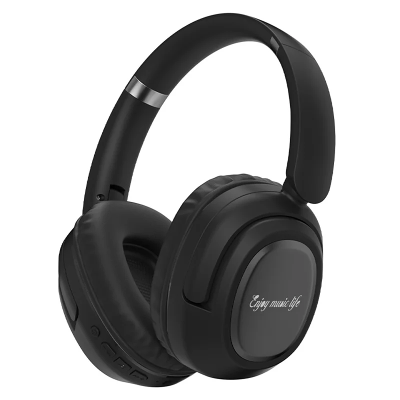 BH900 Gaming Wireless Bluetooth-compatible Headphones Hi-Fi Stereo In-Ear Noise Cancelling 40MM Driver Headset - Black