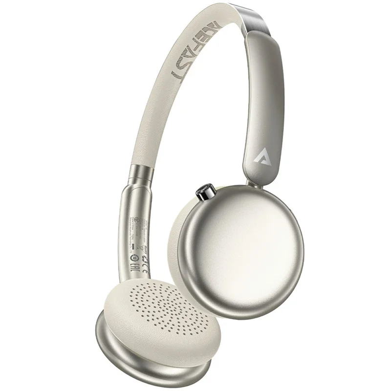 ACEFAST H8 Cuffie Bluetooth Over Ear HiFi Sound Cuffie Cancellazione Attiva del Rumore - Oro Chiaro