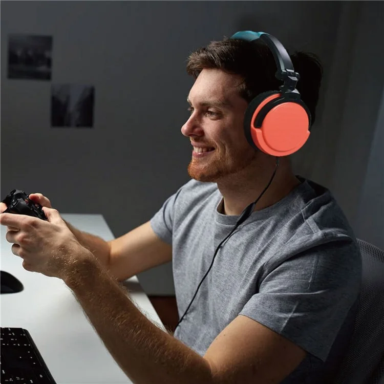 PGTECH GP-379 Casque de jeu filaire avec microphone pour PS5 / Nintendo Switch OLED / XBOX / PC