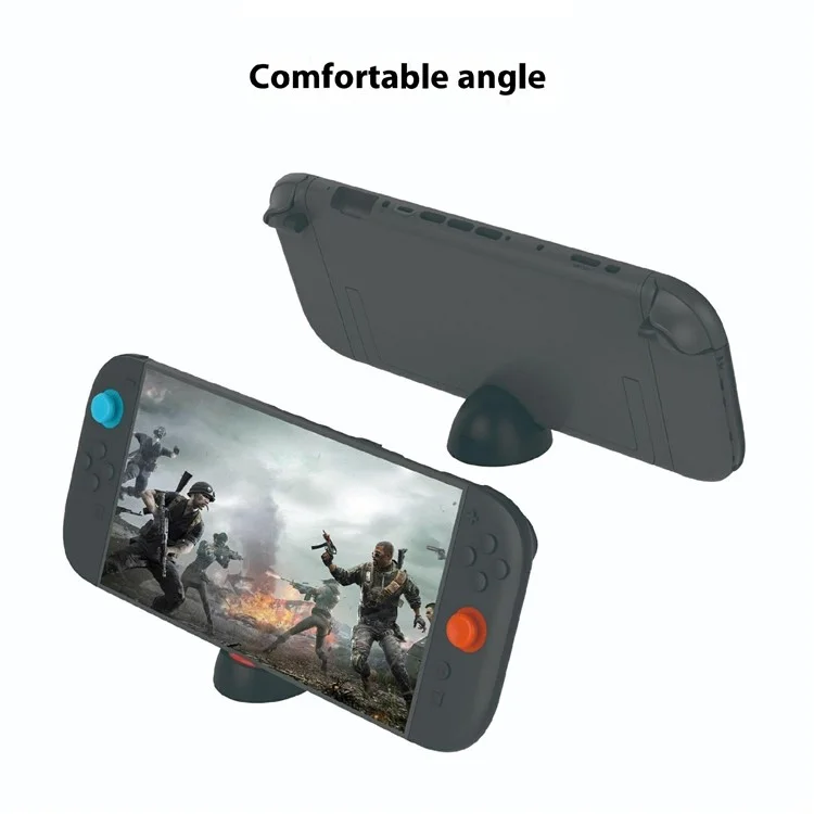 PGTECH GP-376 Dock de charge portable circulaire pour Nintendo Switch 2 / Switch / Console OLED - Noir / Orange