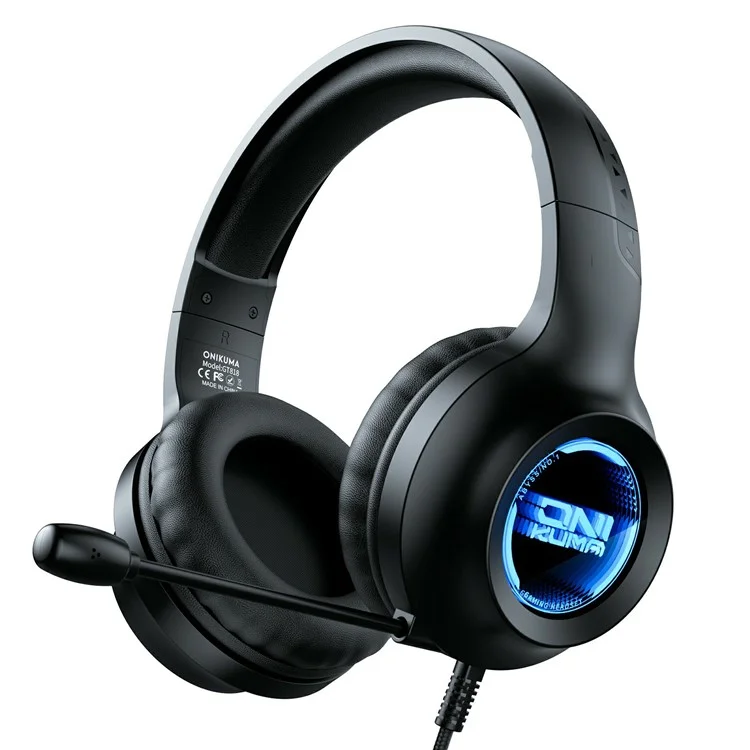 Auriculares Gaming ONIKUMA X36 con Controladores de 40mm, USB / 3.5mm con Micrófono / Luz LED para PC