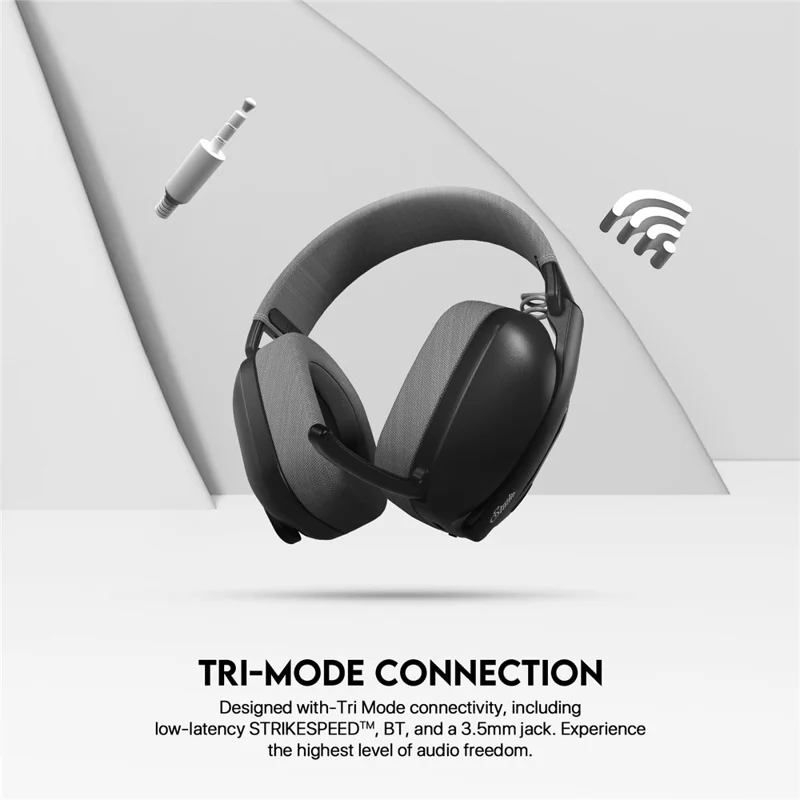 TEEVO Studio WHG03 Auriculares Over-Ear Compatibles con Bluetooth / 2,4 GHz / Auriculares Gaming con Cable para Música