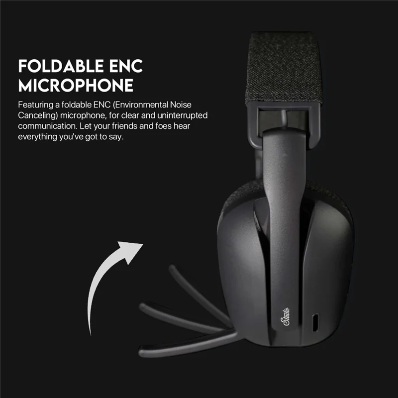 TEEVO Studio WHG03 Auriculares Over-Ear Compatibles con Bluetooth / 2,4 GHz / Auriculares Gaming con Cable para Música