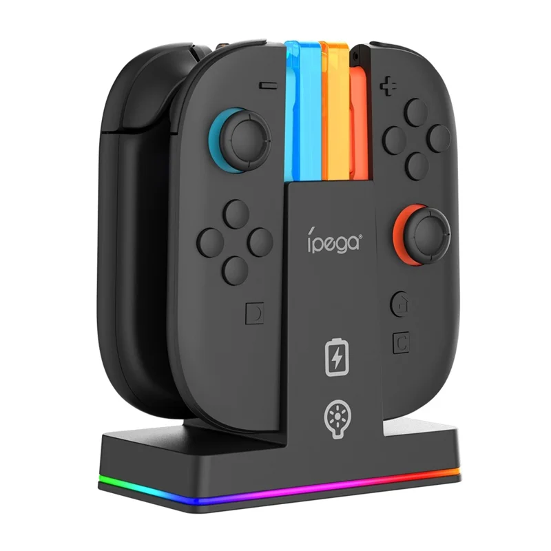 Estação de Carregamento Vertical para 2 Controles Joy-Pads do Nintendo Switch IGEGA PG-SW2085