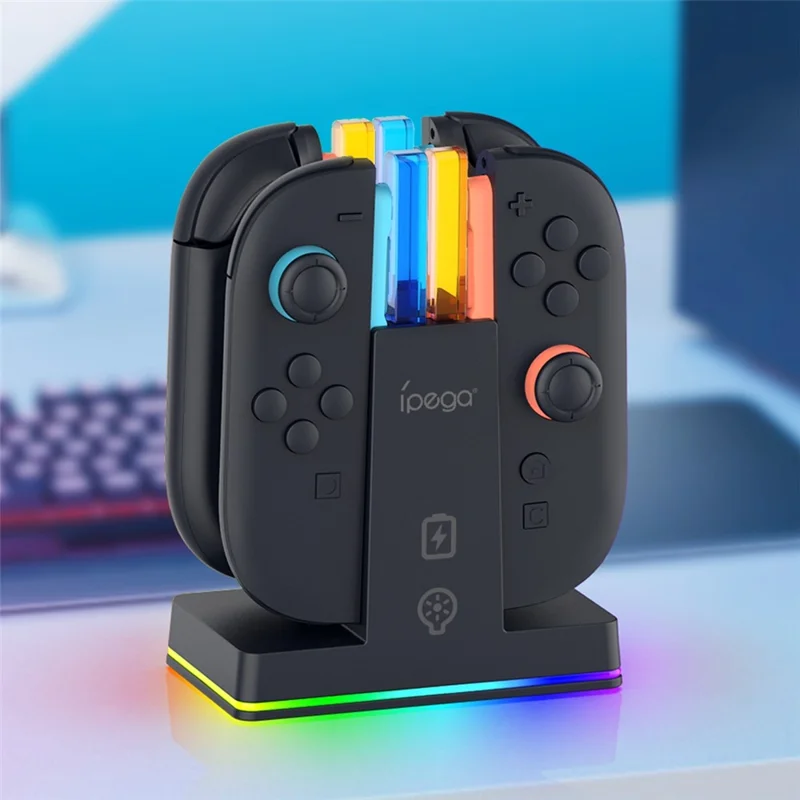 Estação de Carregamento Vertical para 2 Controles Joy-Pads do Nintendo Switch IGEGA PG-SW2085