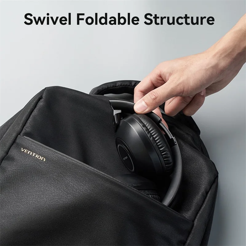 VENTION NBBB0 Soundmate S11 Wireless Headphones BT On-Ear Headset with Microphone for Home / Office