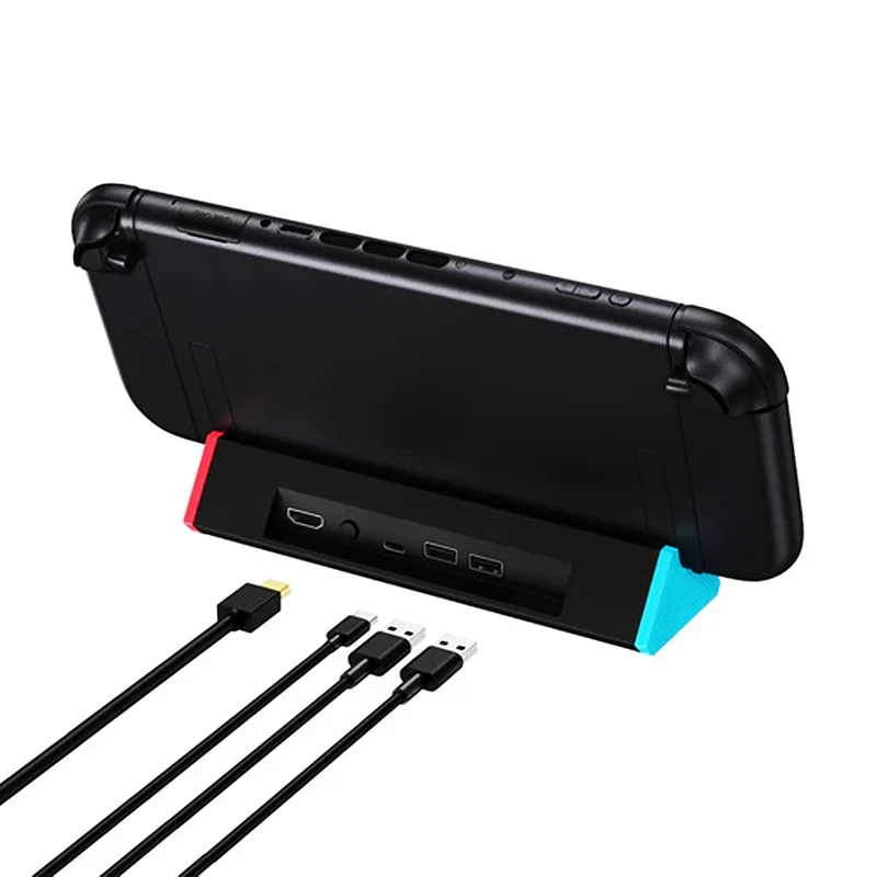 For Nintendo Switch 2 Dock Station HD 2.1 Adapter 4K 120Hz Portable Charging Expansion Hub