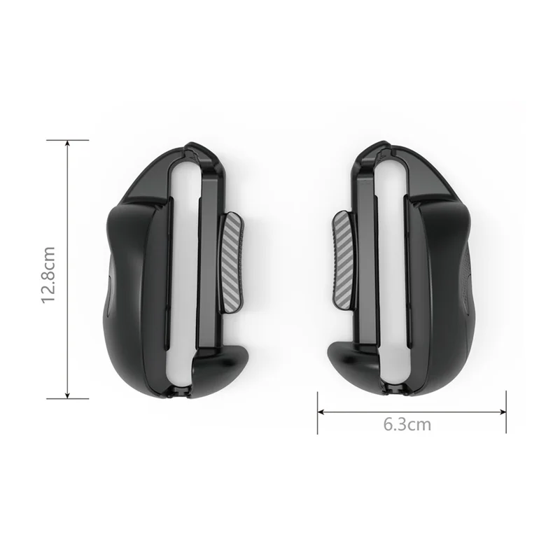 Suporte Conversor PGTECH GP-391 2 Peças para Controlador Joy-Con do Nintendo Switch Mini Mouse - Preto
