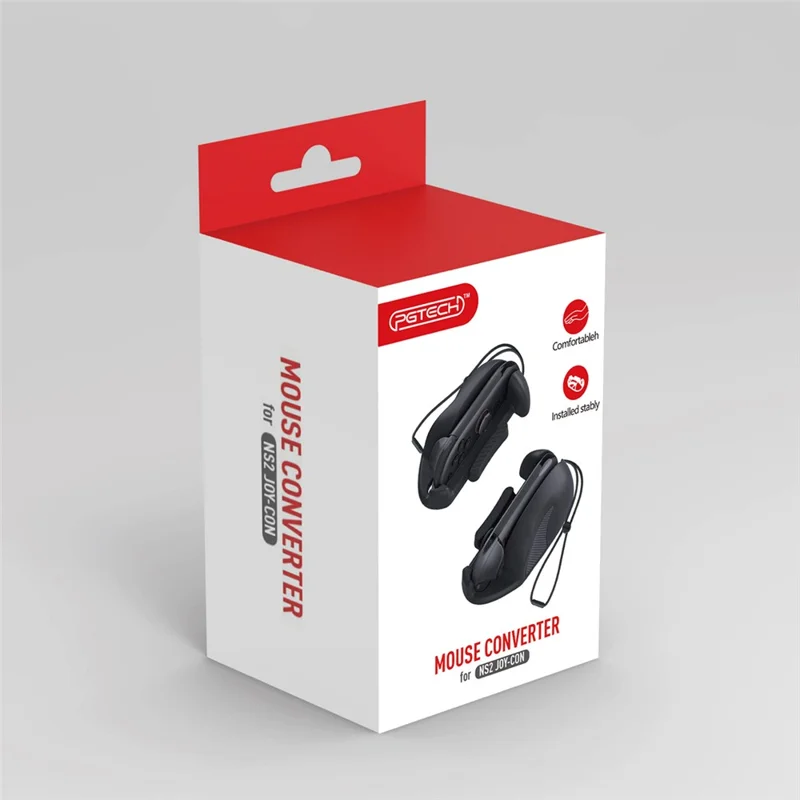 Suporte Conversor PGTECH GP-391 2 Peças para Controlador Joy-Con do Nintendo Switch Mini Mouse - Preto
