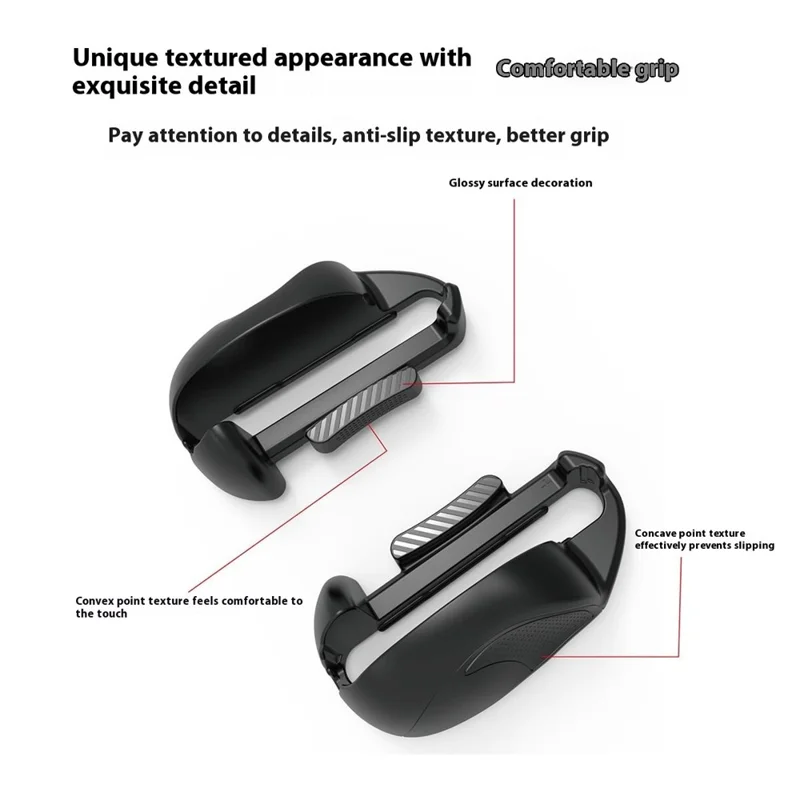 Suporte Conversor PGTECH GP-391 2 Peças para Controlador Joy-Con do Nintendo Switch Mini Mouse - Preto