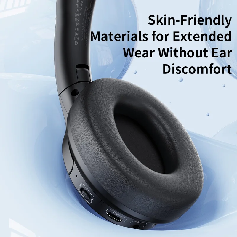 TRANYOO T-H7 ANC Noise Cancelling Bluetooth-Compatible Headphone Over Ear Wireless Headset