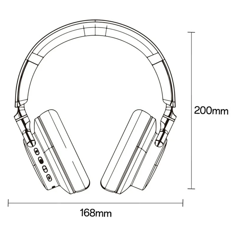 YESIDO EP09 HiFi Sound Wireless Headphones ANC + ENC Noise Cancellation Bluetooth-compatible Headset