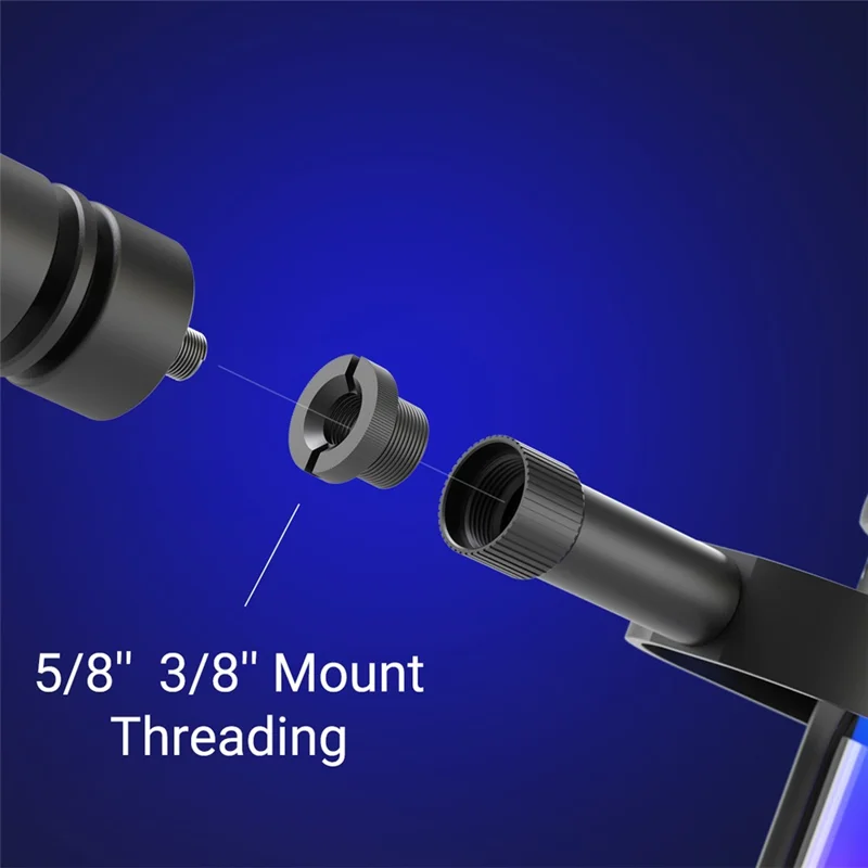 SYNTECH M100 RGB-kondensatormikrofon för gaming HiFi-inspelning Studionivå ljudmikrofon för gaming / direktsändning