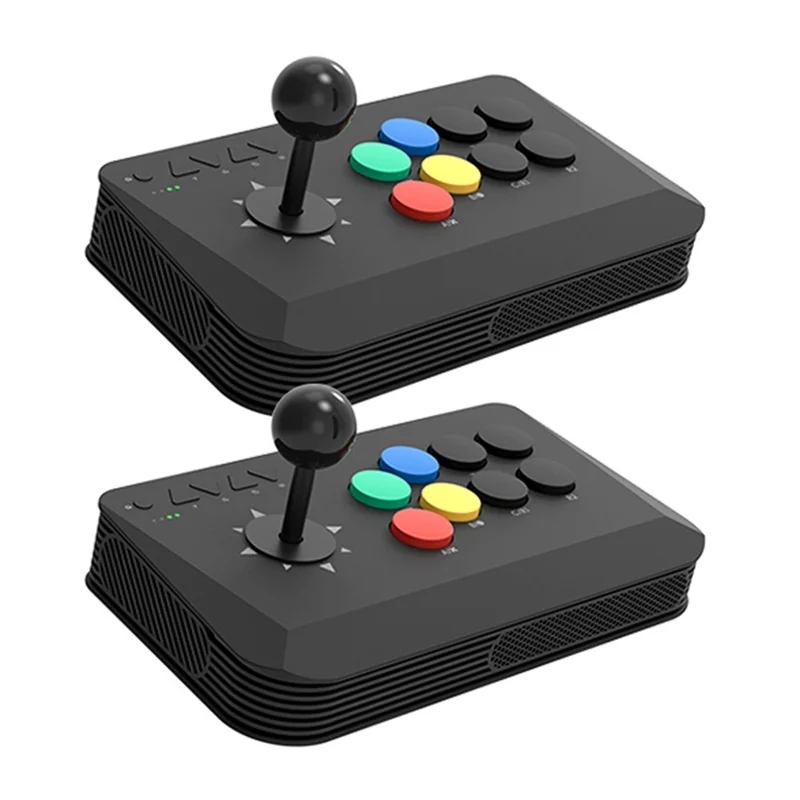 DATA FROG Y3A MAX 2Pcs 2.4G Drahtlose Joystick-Controller Arcade Game Station Unterstützung HD-Videoausgabe