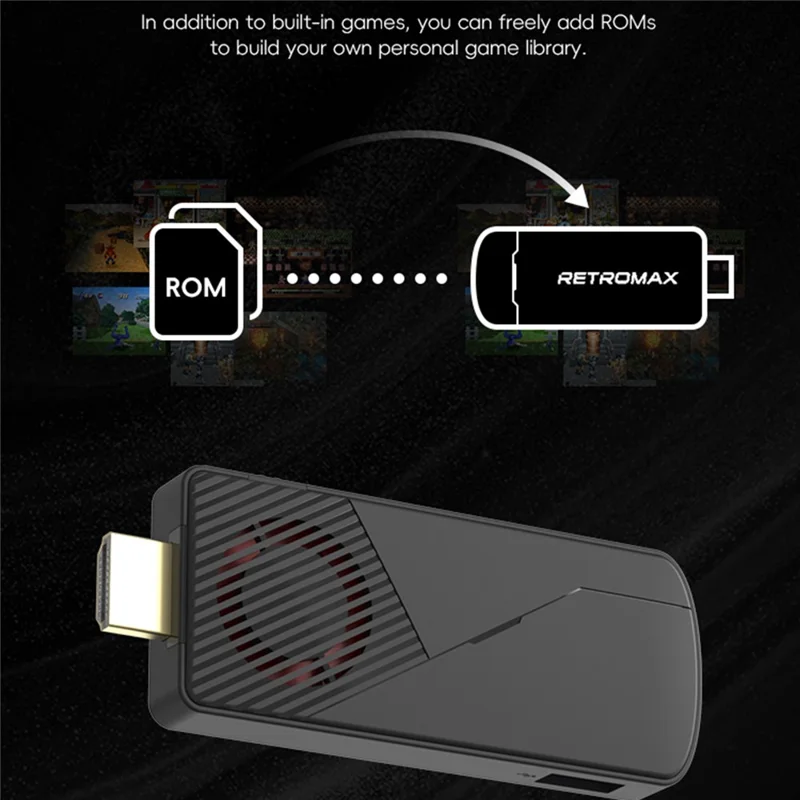 DATA FROG Y3A MAX 2 قطعة يد تحكم أركيد محطة ألعاب مع عصا ألعاب لاسلكية M8 دعم مخرج فيديو HD