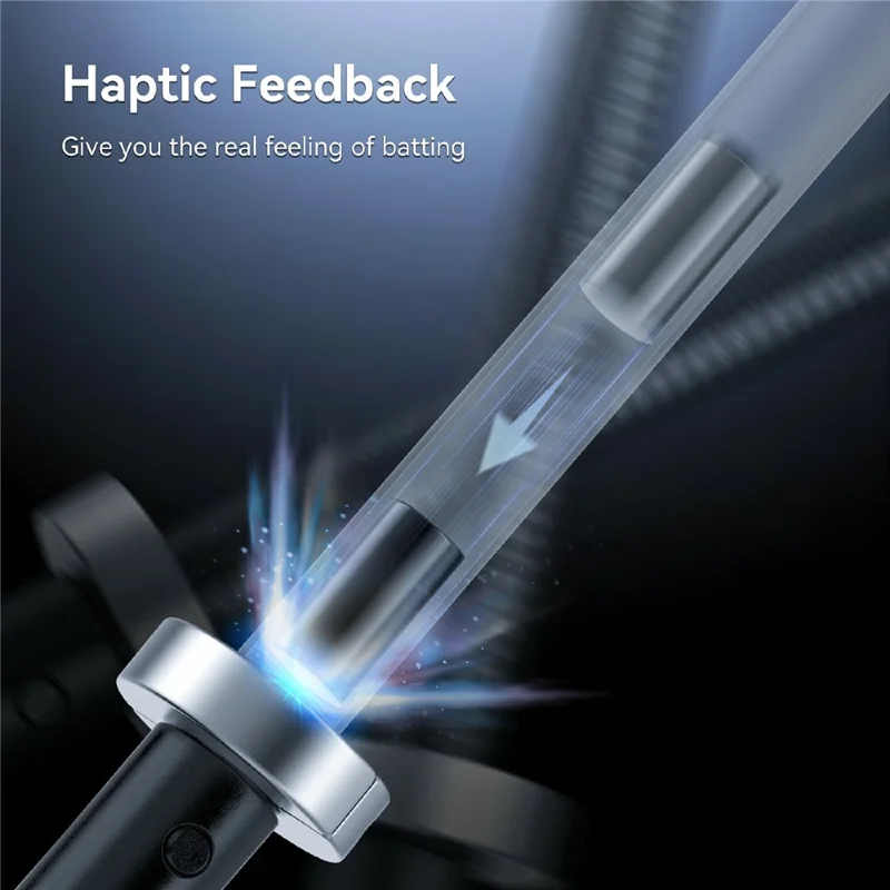 AMVR GA1 voor Meta Quest 3 / 3S Rechtercontroller Haptische Feedback Golfclub Grip Koolstofvezel VR Gaming Accessoire