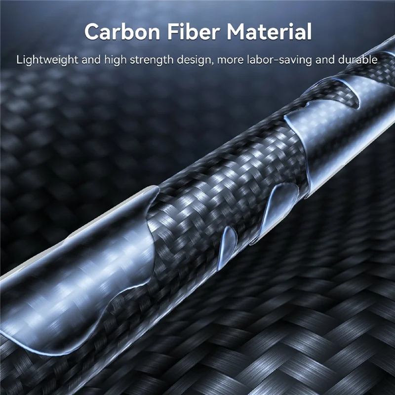 AMVR GA1 voor Meta Quest 3 / 3S Rechtercontroller Haptische Feedback Golfclub Grip Koolstofvezel VR Gaming Accessoire