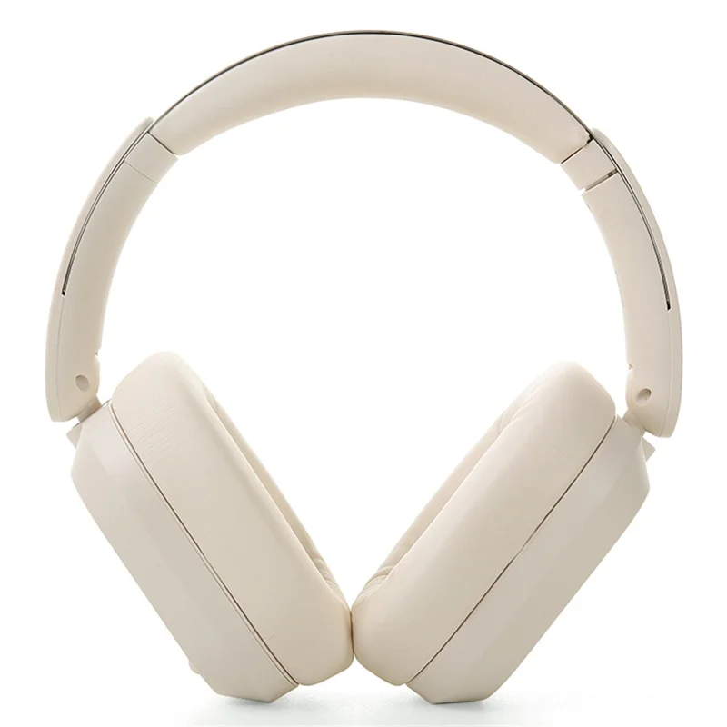 SALAR BM709 Wireless Headphones Bluetooth-Compatible 5.3 Gaming Headset with Mic  /  Dual EQ Modes - Beige