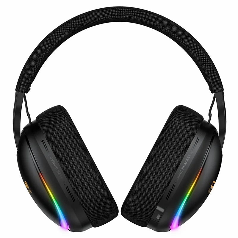 ONIKUMA GT805 Auscultadores Gaming com Fios e Sem Fios com 4 Modos, Auscultadores Circumaurais com Luz RGB - Preto