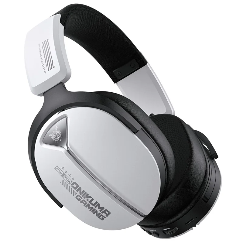 ONIKUMA GT887 Gaming Headphones with Microphone 4 Modes Wireless / Wired Over-Ear Headset - White