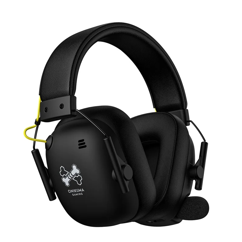 ONIKUMA GT888 4-режимная игровая гарнитура с поддержкой Bluetooth, 2.4G беспроводные наушники - Черные