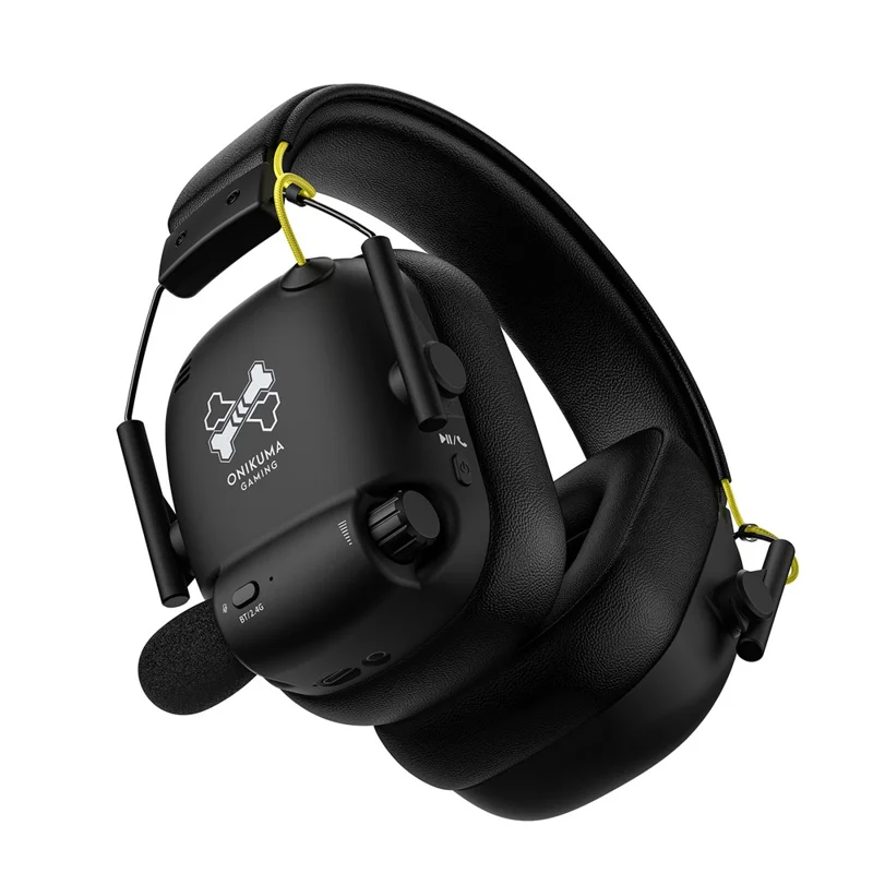 ONIKUMA GT888 4-режимная игровая гарнитура с поддержкой Bluetooth, 2.4G беспроводные наушники - Черные