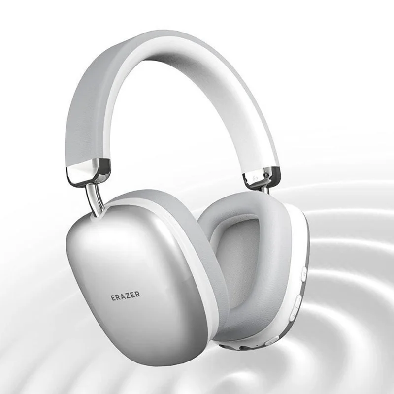 ERAZER EM-Z03MAX Bluetooth-compatible Headphone NAC Noise Cancelling Low Latency Headset (Invested By Lenovo) - Silver