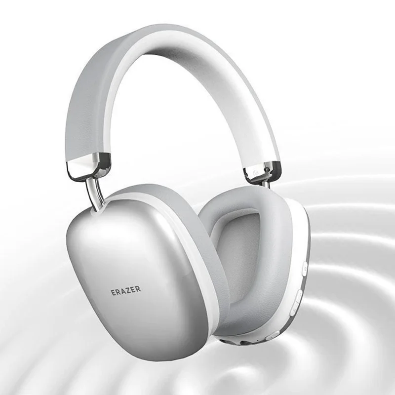 ERAZER EM-Z03 Bluetooth-compatible 5.4 Headphone HiFi Sound Low Latency Headset (Invested By Lenovo) - Silver