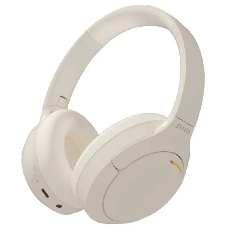 ERAZER L7 Wireless Bluetooth-compatible Headphones 24H Playtime 500mAh Over Ear Headset for Gaming Music (Invested By Lenovo) - Beige