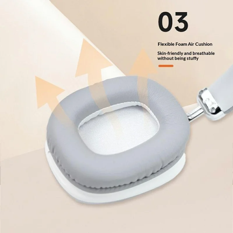 ERAZER EM-Z02 Pro Bluetooth-compatible Headphones ANC Noise Cancelling 500mAh 50H Playtime Over Ear Headset (Invested By Lenovo)