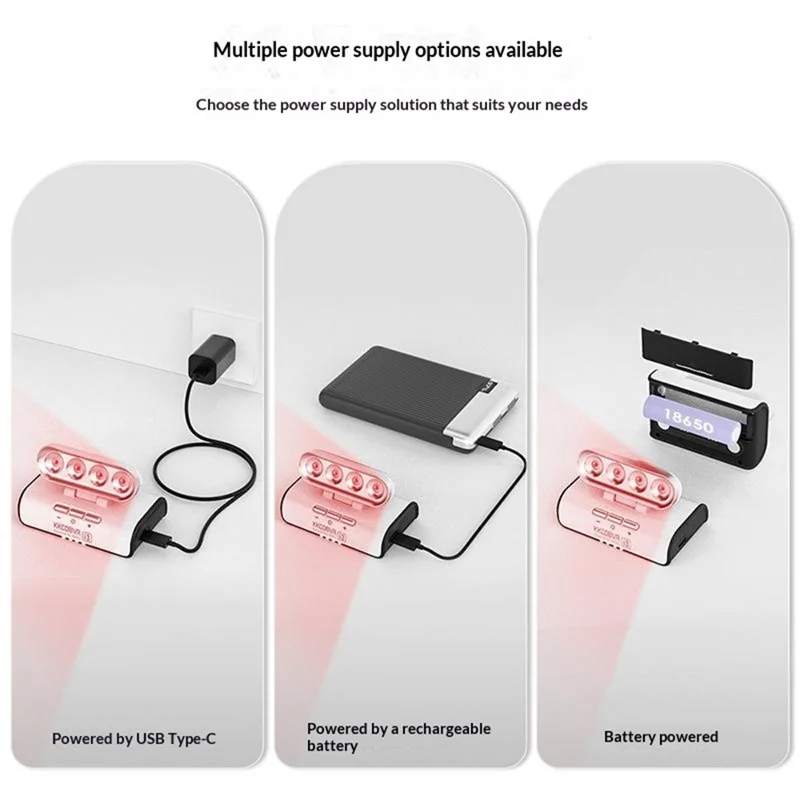 KKCOBVR i3 Stazione di Tracciamento IR Base per Meta Quest 3 / 3S / Pro Luce di Potenziamento Infrarossa Accessorio VR con Luminosità Regolabile su 4 Livelli - Bianco Argento